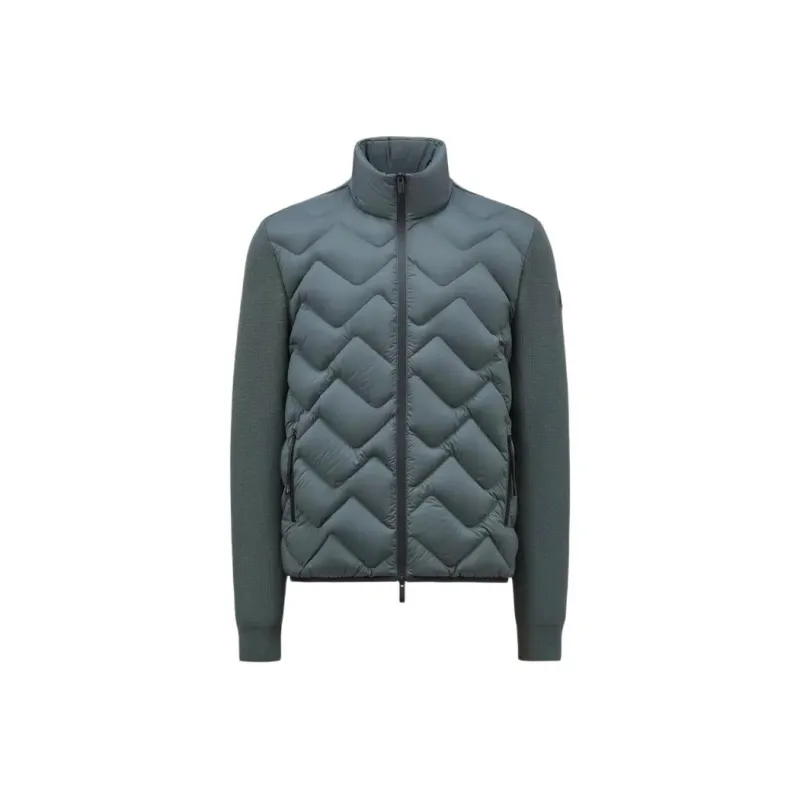 Moncler Down Jacket Men's Green-0