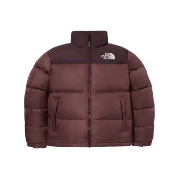 THE NORTH FACE M'S 1996 Eco Nuptse Jacket Maroon Unisex Korea Version