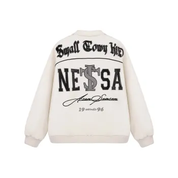 STK SMALL TOWN KID Leather Jacket Unisex