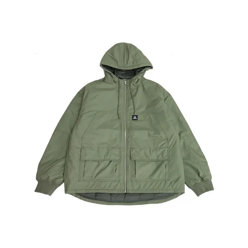 Converse Puffer Jacket Men's Green-0
