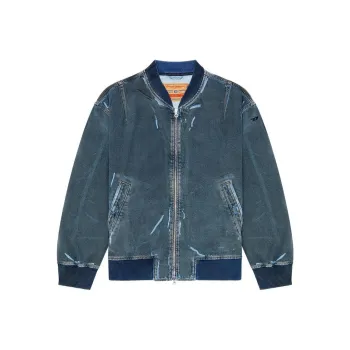DIESEL D-Vinz-S Bomber Distressed Jacket