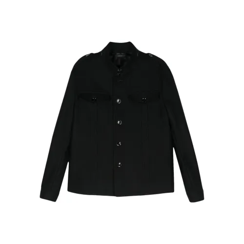 TOM FORD Felted Stand up Collar Jacket