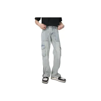 Voguo Relay Jeans Unisex Yellow Mud