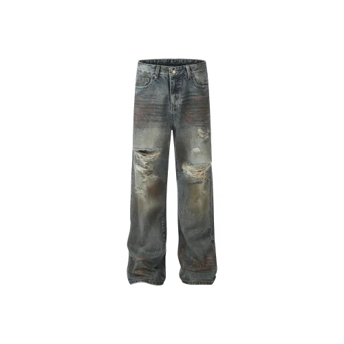 GBXM Jeans Unisex Blue