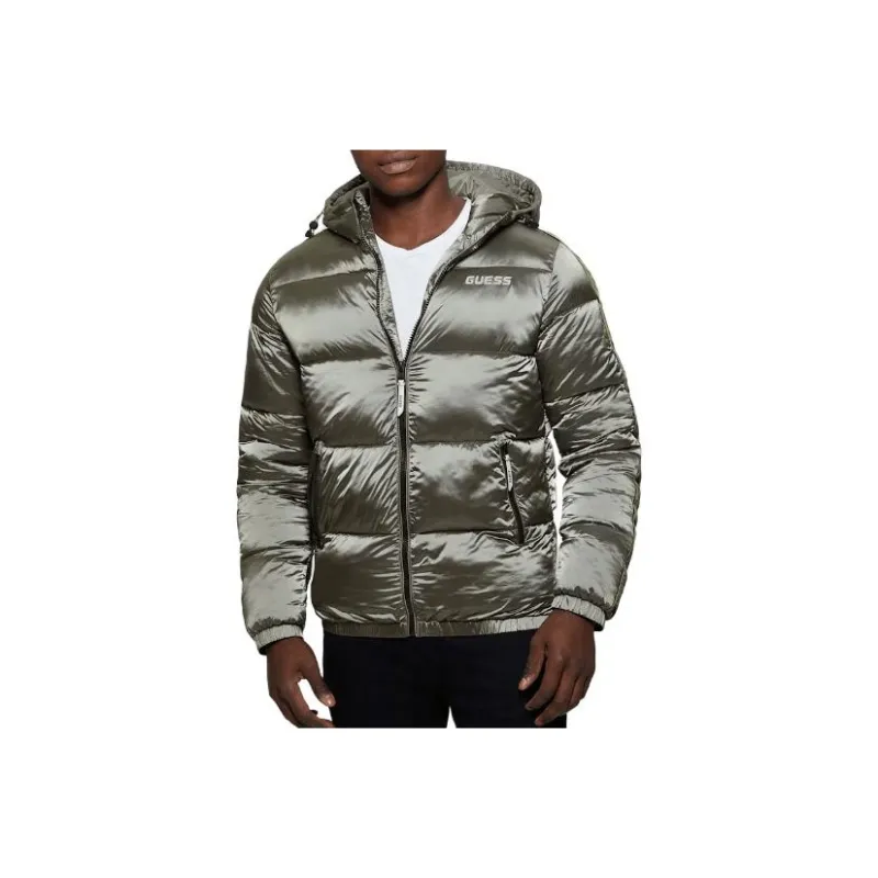 GUESS Jackets Coats Men's Green-0