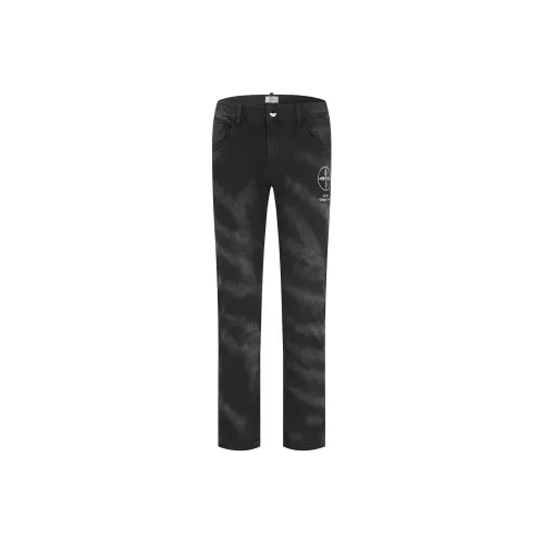 23R+ Slim Fit Pants Thin Jeans Men's Dark Gray