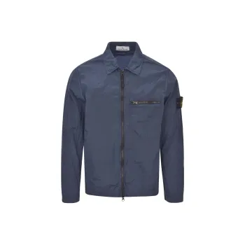STONE ISLAND Jacket Men's Gray Blue