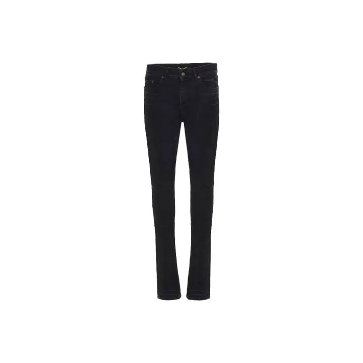 SAINT LAURENT Jeans Men Black-0