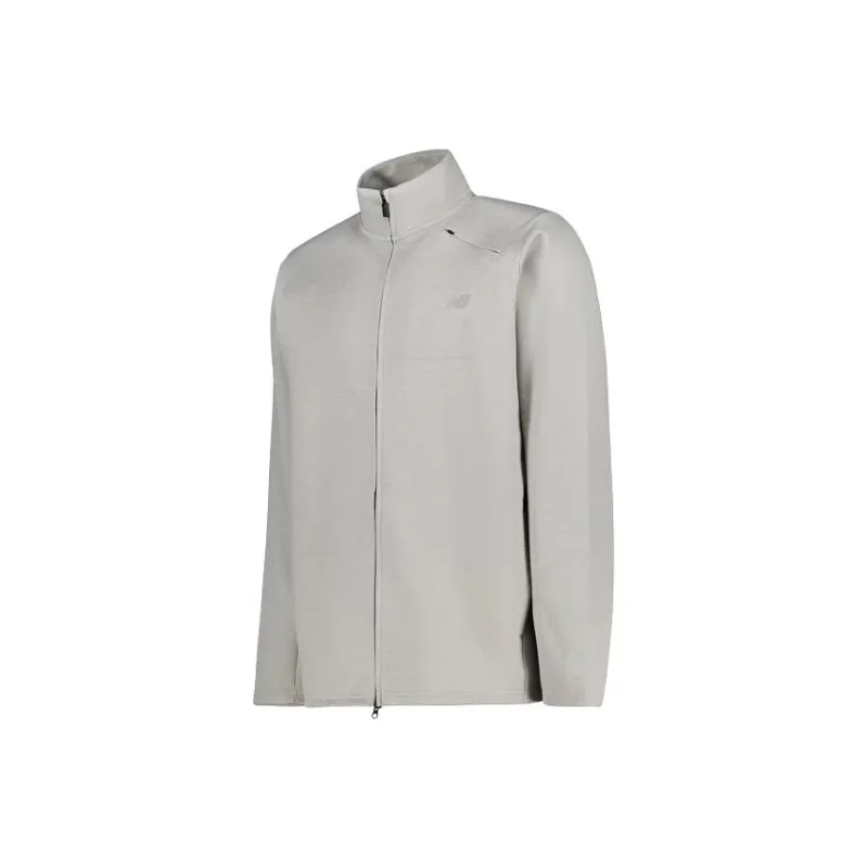 New Balance Jackets Coats Men's Gray White-0