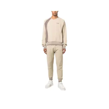 Y 3 Knitted Sweatpants Men Beige