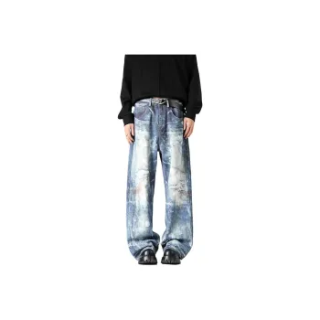 RENBEN Jeans Unisex Dark Blue