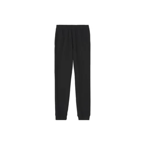 Burberry SS22 Straight Fit Elastic Cuff Sports Sweatpants Men's Black 80507331
