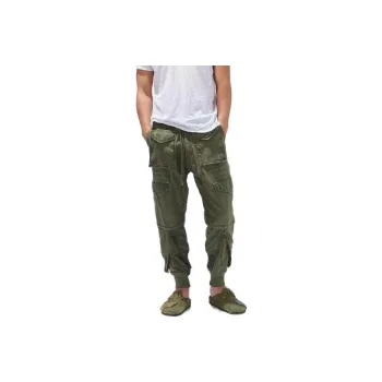 GREG LAUREN Cargo Pants Men Green