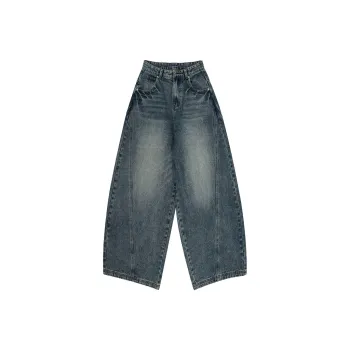 LPMX Jeans Unisex Vintage Blue