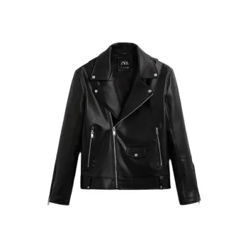 ZARA Jackets & Coats Men's Black