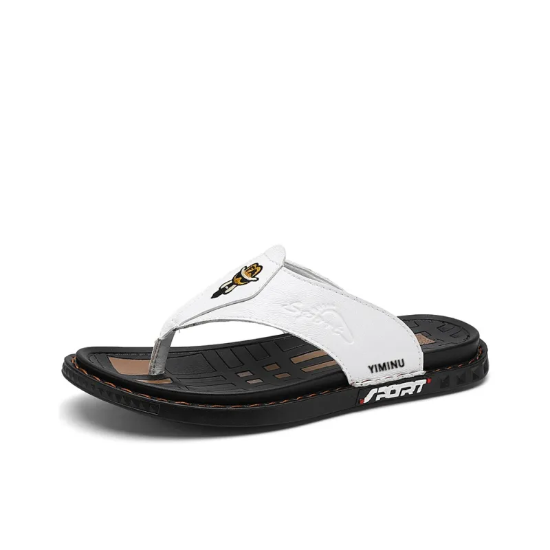 Eminu Rubber Sole Quick Dry Flip Flops Men's-6