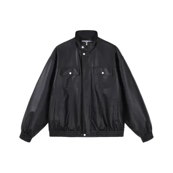MATCHA STORY Jackets Coats Unisex Black