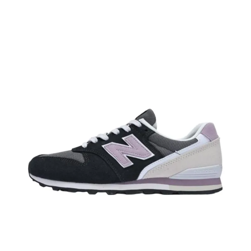 New Balance NB 996 Anti Slip Wear Resistant Low Top Casual Shoes Women's Black-0