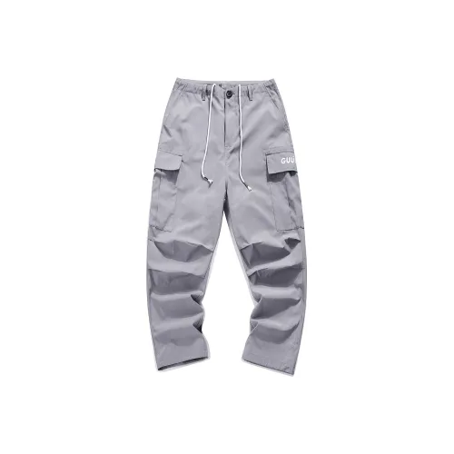 Guuka Cargo Pants Men Gray