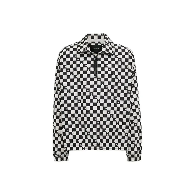 COACH SS24 Jackets Coats Men's Black-0