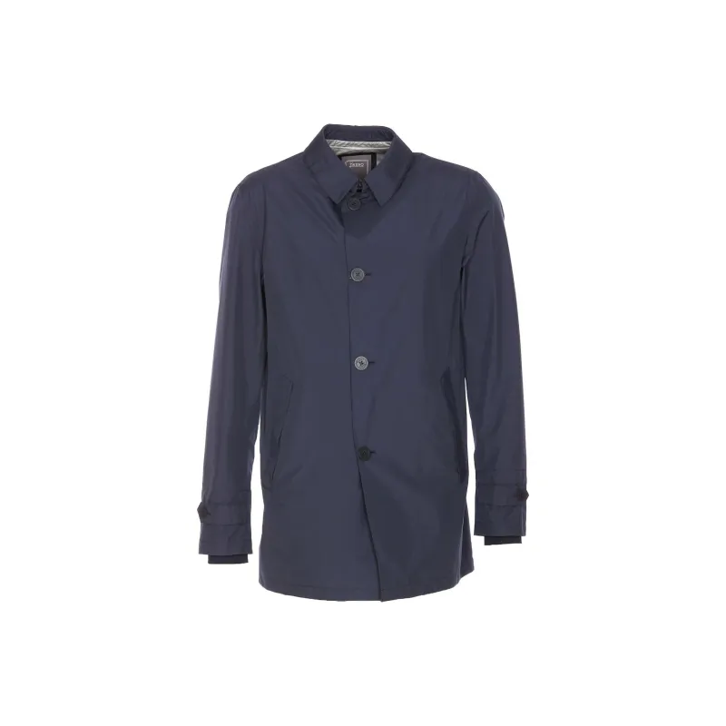 HERNO Long Sleeved Button Up Jacket-0