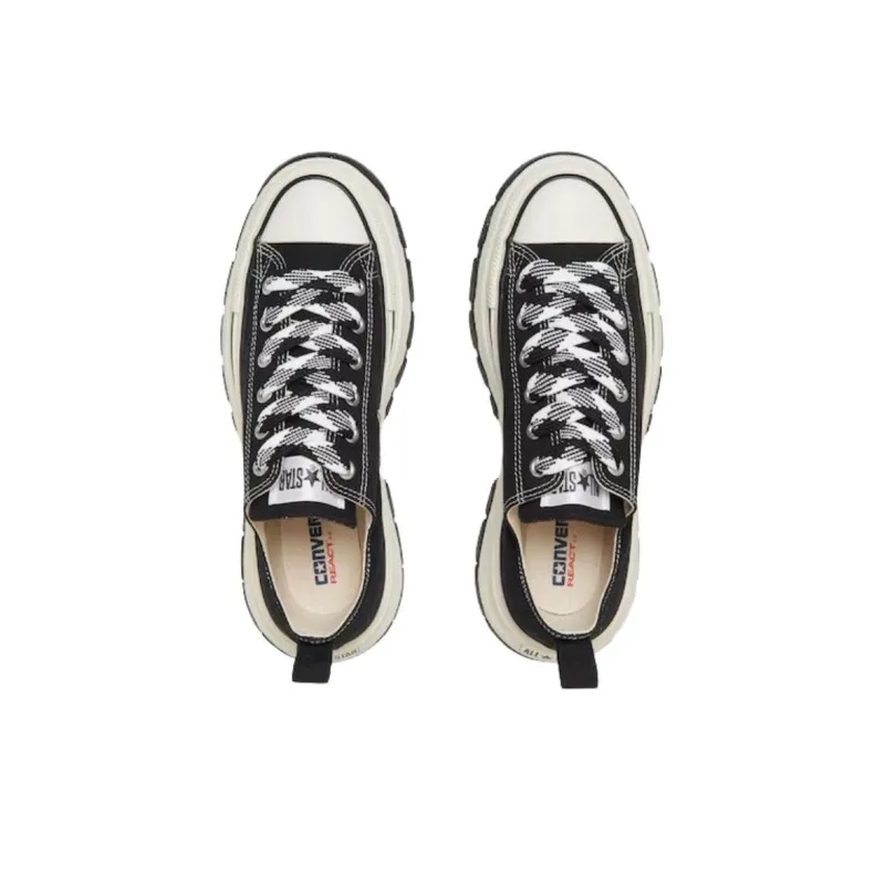Converse All Star Trekwave Anti Slip Wear Resistant Low Top Canvas Shoes Unisex Black-3