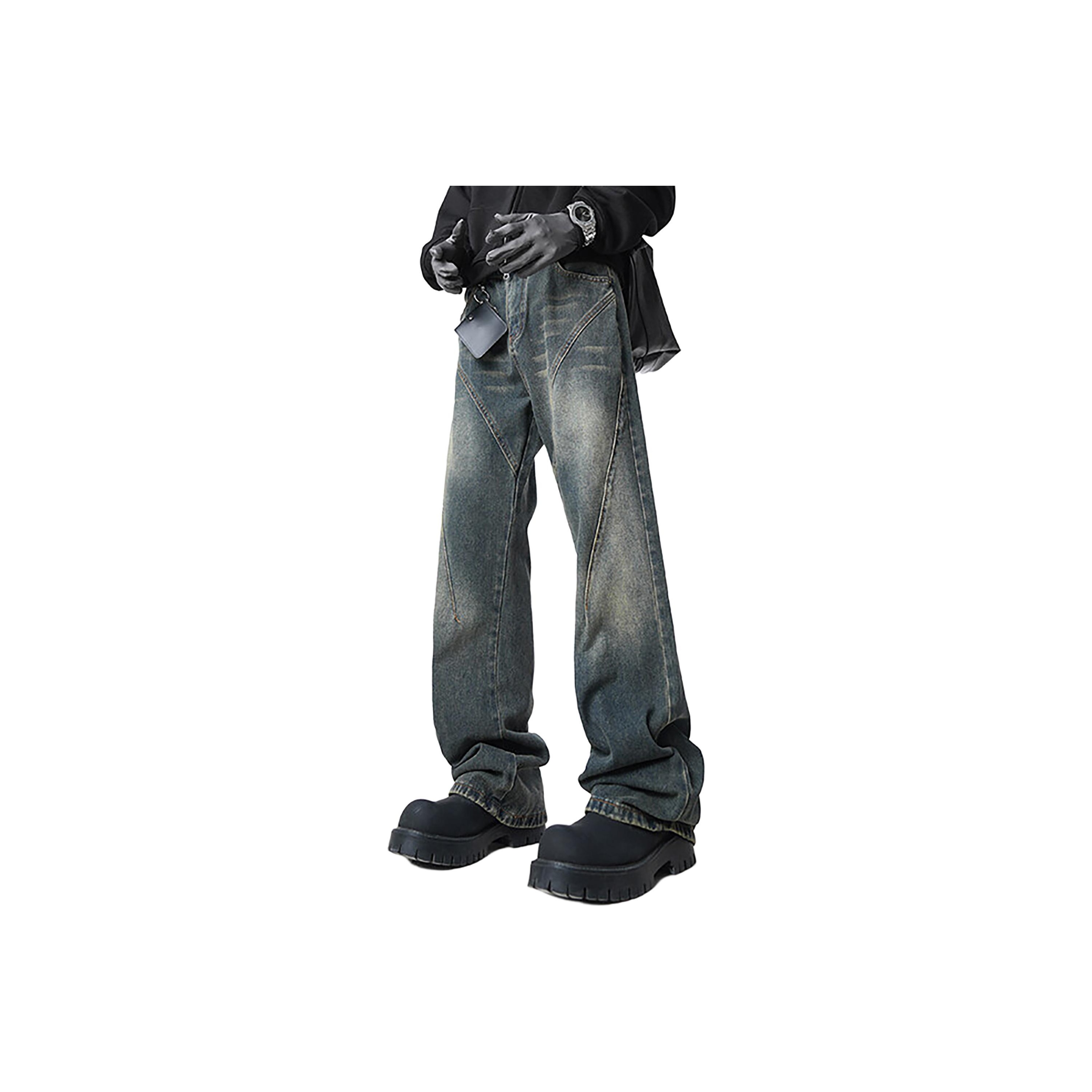 MASU Masu Boys Feather Baggy Jeans BLACK _ FASCINATE Osaka