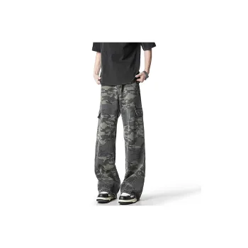 KIPONE Jeans Unisex Camouflage