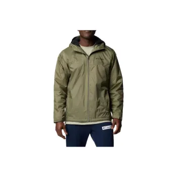 Columbia Glennaker Sherpa Lined Jacket Jacket Men's Stone Green
