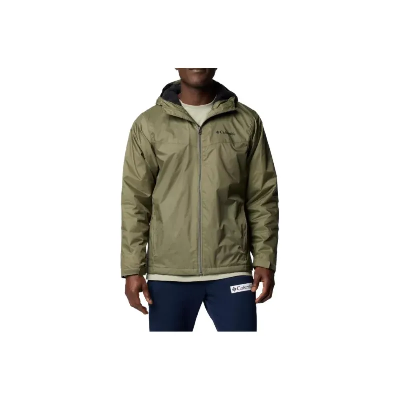 Columbia Glennaker Sherpa Lined Jacket Jacket Men's Stone Green-0