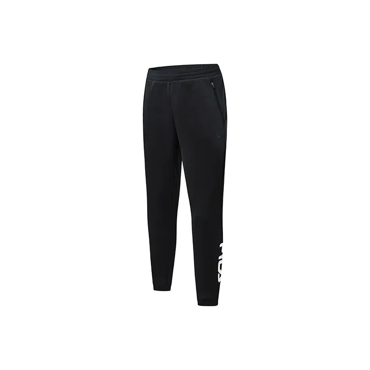 FILA Athletics Knitted Sweatpants Men Pitch Black-0