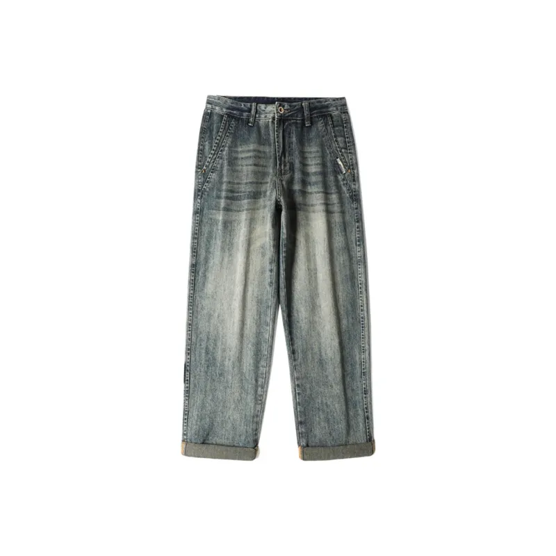 FAIRWHALE Harem Pants Unisex Light Blue-0