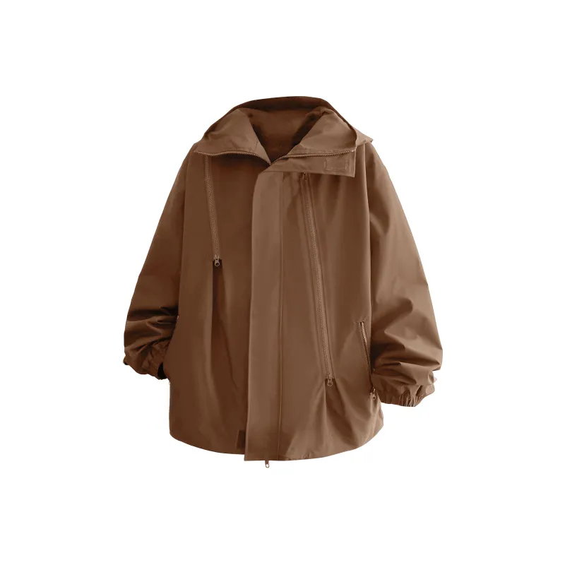 KIRHNE Jackets Coats Unisex Black-4