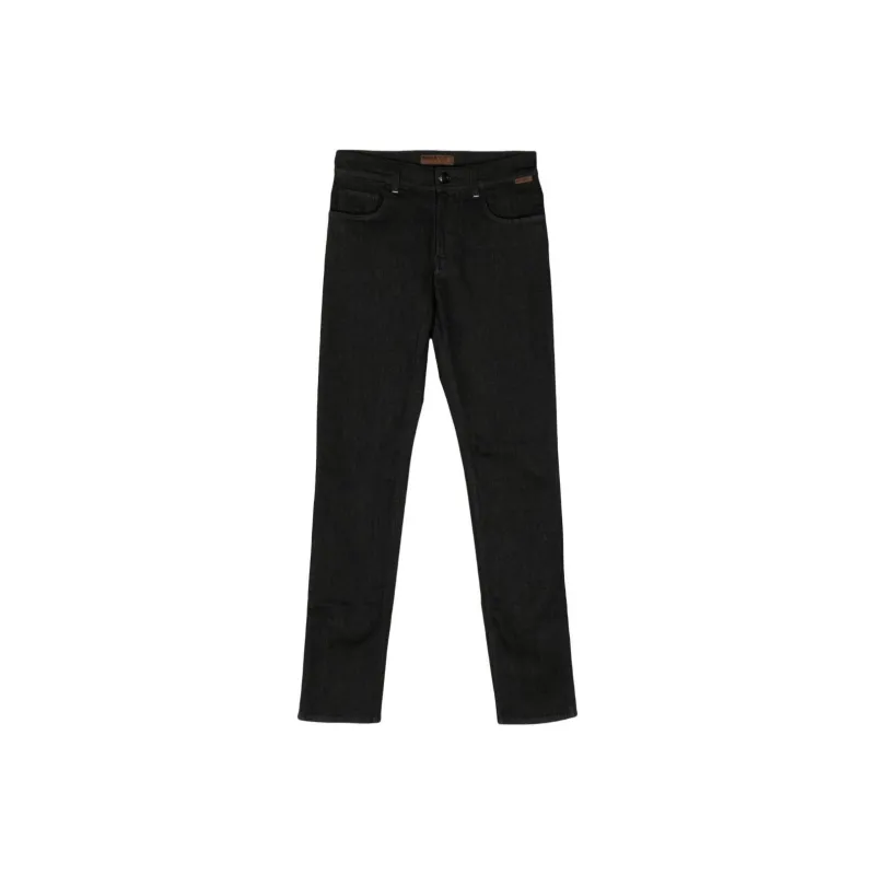 CORNELIANI Mid-rise Slim-fit Jeans-0