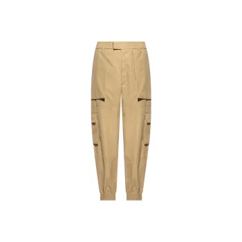 Alexander McQueen Cotton Cargo Trousers