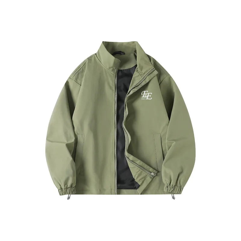 Qnxeey Jackets Coats Unisex Black-8