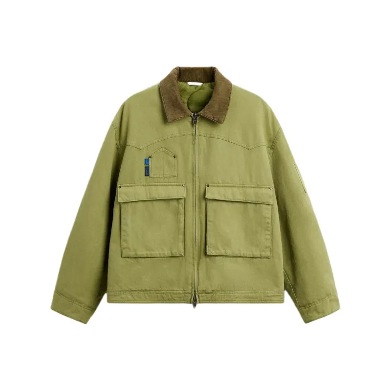 ZARA Jackets Coats Men's Light Green-0