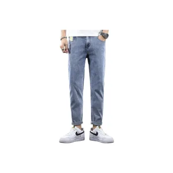 Tonlion Jeans Men's Light Denim Blue