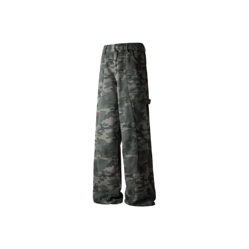 Universal Templates Jeans Unisex Camouflage-0