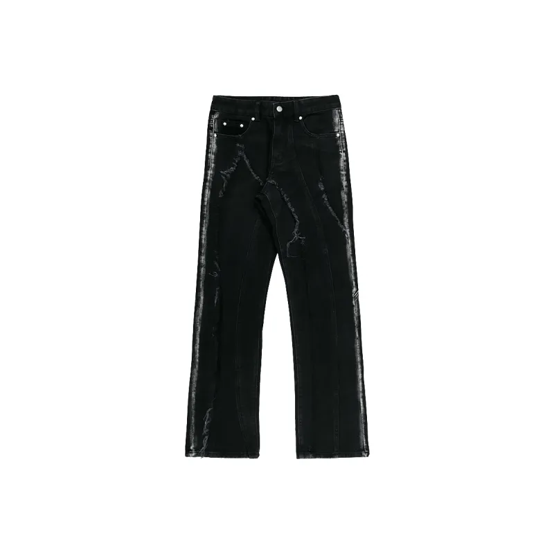 XINYINSU Jeans Unisex Black-0