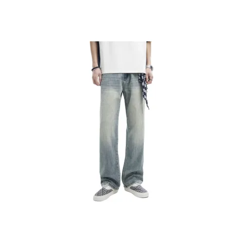 AHAH Spring Jeans Loose Fit Men's
