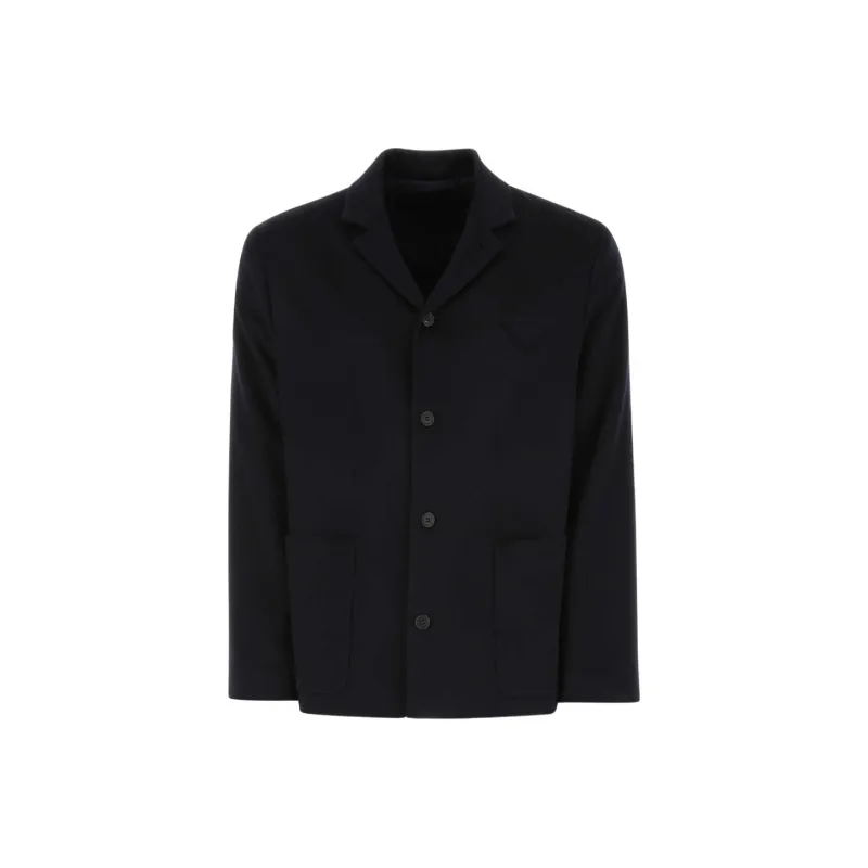 PRADA Single-Breasted Tailored Blazer-0