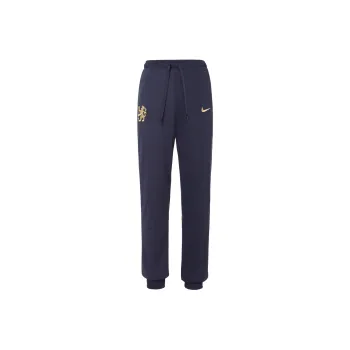 Nike Knitted Sweatpants Men Black Blue/Cardigan Gold