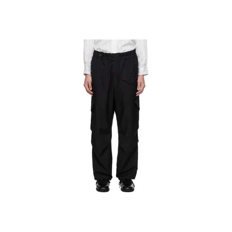 Adidas Y 3 Sport Uniform Straight Leg Pants-0