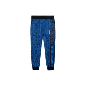 VERSACE Two Tone Monogram Track Pants