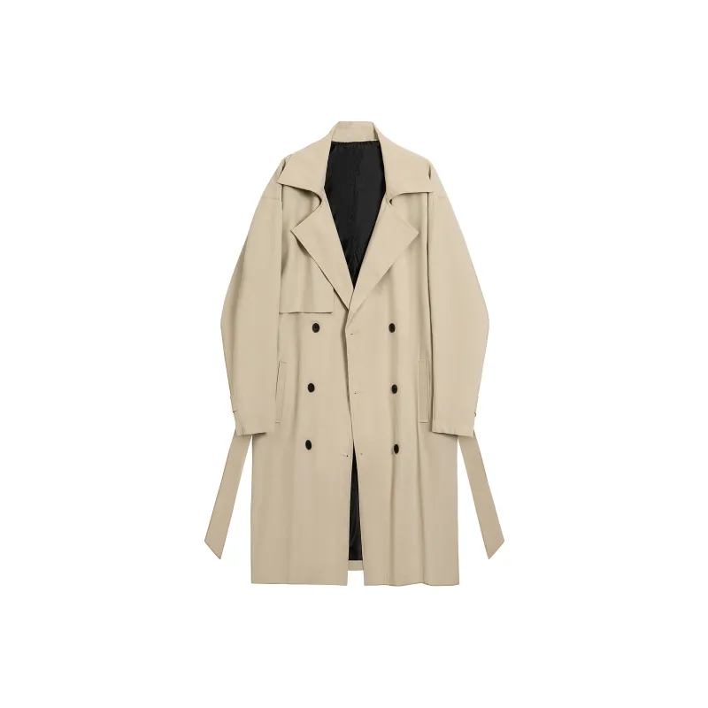 RHIME Trench Coats Unisex-3