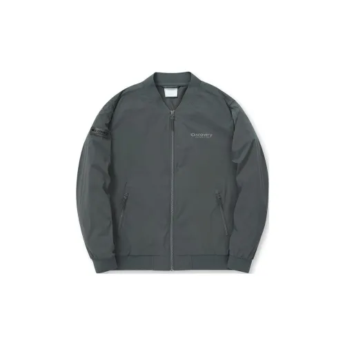 Discovery Expedition Lightweight Wilbur Bomber Jacket D.Grey Jackets Coats Unisex Blue Gray