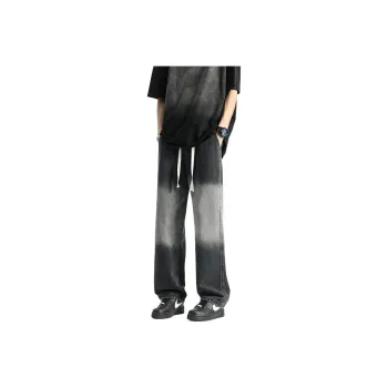 FOR FEAR THAT Jeans Unisex Premium Black Gradient Upgraded