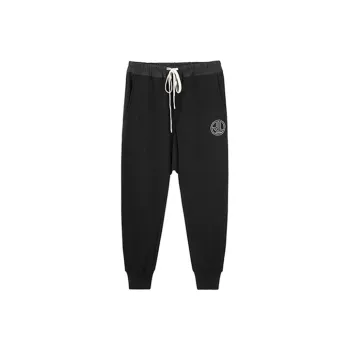 RICKYOUNG Jogger Casual Pants Unisex Black