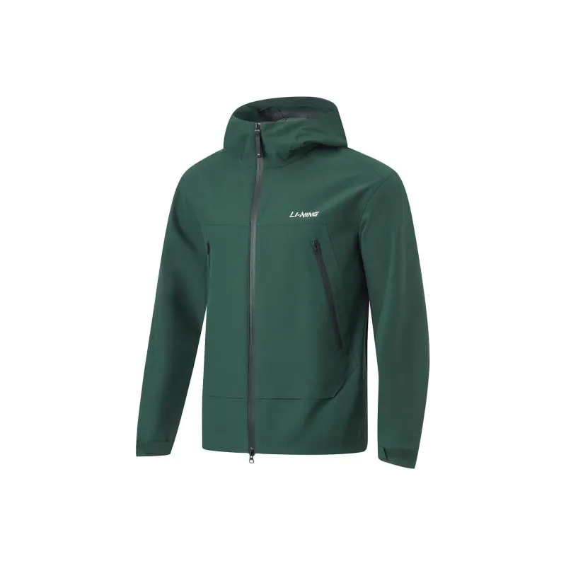 LiNing Lotus Leaf Jackets & Coats Men's Night Green-0